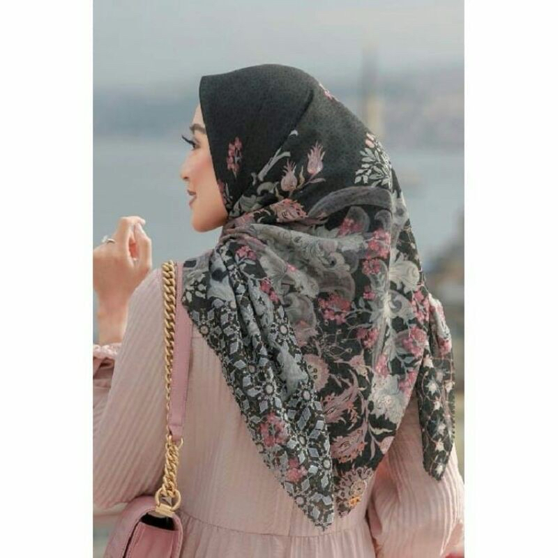 NEW Buttonscarves Topkapi BLACK