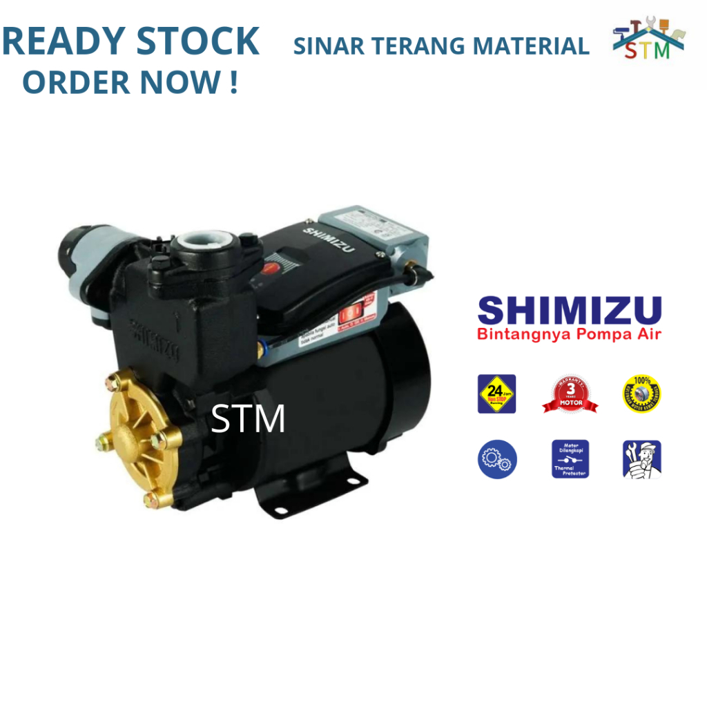 Pompa Air Shimizu PS-133 BIT Otomatis / Pompa Pendorong Shimizu