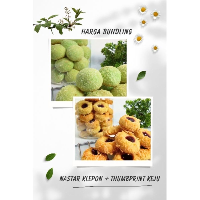 

[PAKET BUNDLING COMBO 1] NASTAR KLEPON + THUMBPRINT KEJU