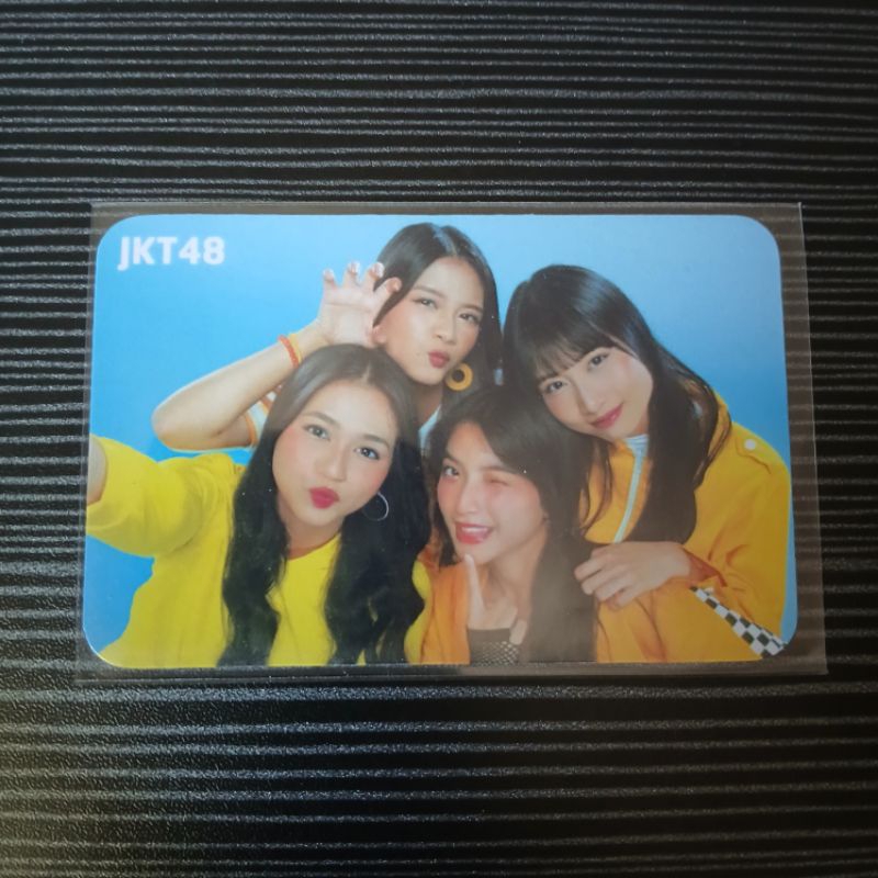 Photocard PC JKT48 Japota Photo Group (Christy Muthe Kathrina Gracia)