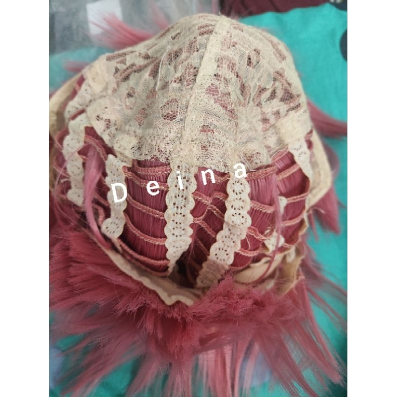 Wig base pink