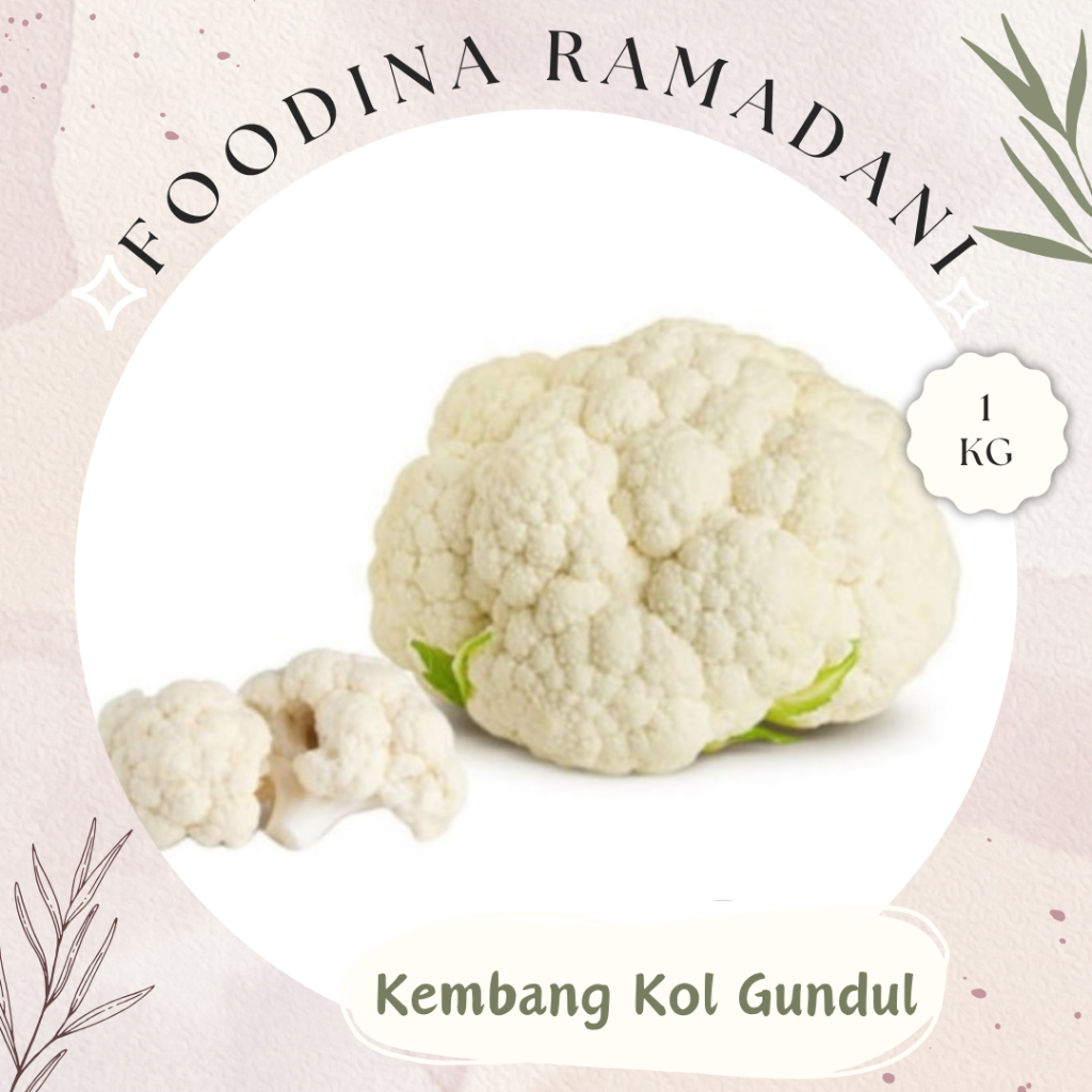 

KEMBANG KOL Gundul - Cauliflower Bald Fresh [ Berat 1.000gr ] Harga Per KG