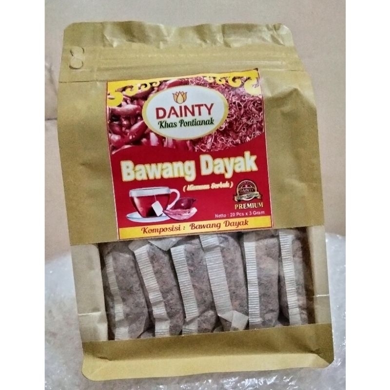 

HALAL Teh Bawang Dayak Asli Kalimantan Barat / Teh Bawang Mekah Onion Mecca / Dayak Tea / Teh Celup / Minuman Serbuk Bawang Dayak / Teh Herbal / Teh Kesehatan