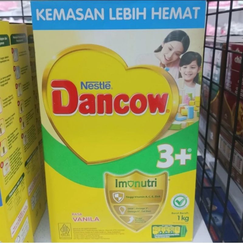 Dancow 3+ vanila 1000g