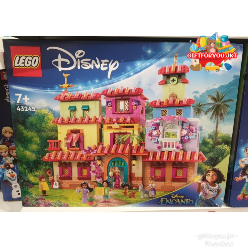 Lego 43245 The Magical Madrigal House Mainan Anak Bricks Cartoon Movie Figure Kartun Film Kid Collec