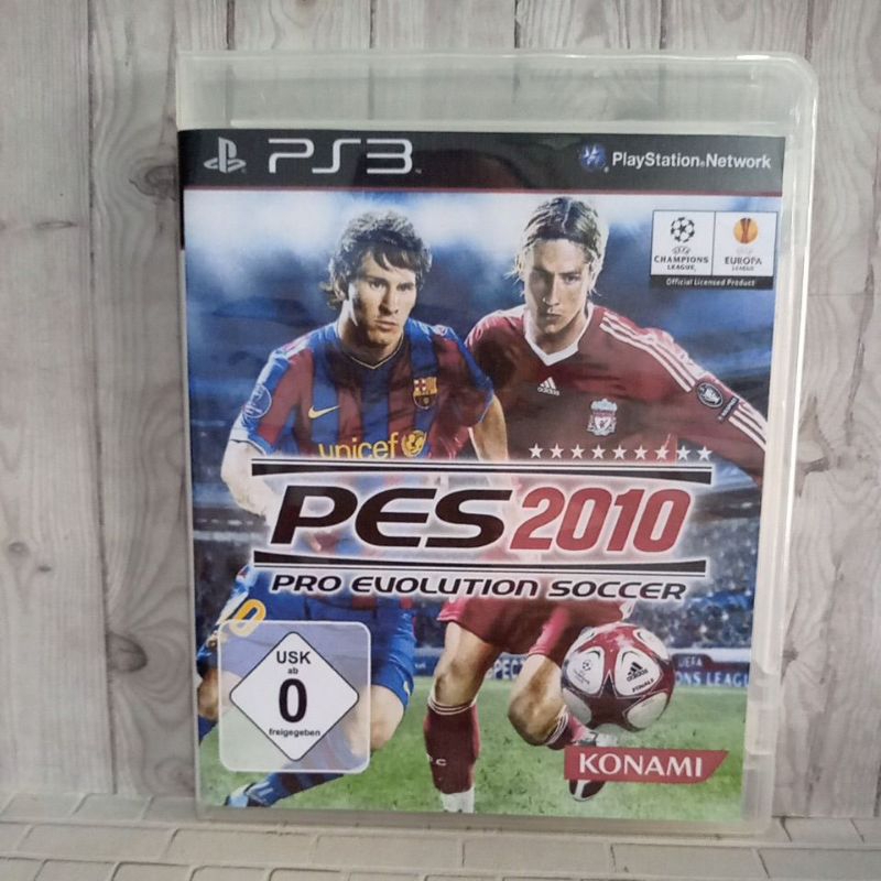 BD CD KASET ORIGINAL PS3 PES 2010 FRA BAHASA PRANCIS