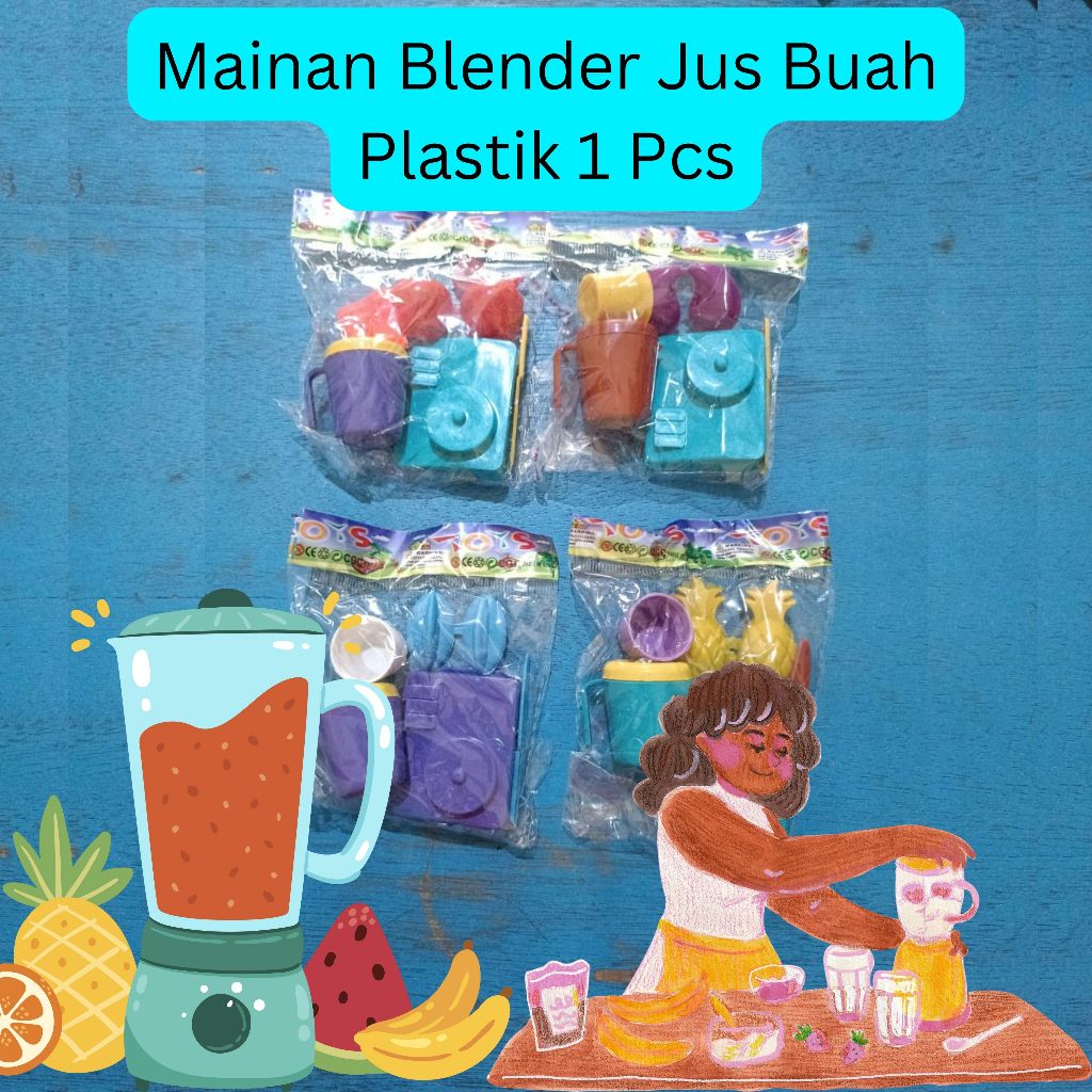 BLENDER BLENDERAN JUS BUAH KECIL PLASTIK 1 PCS
