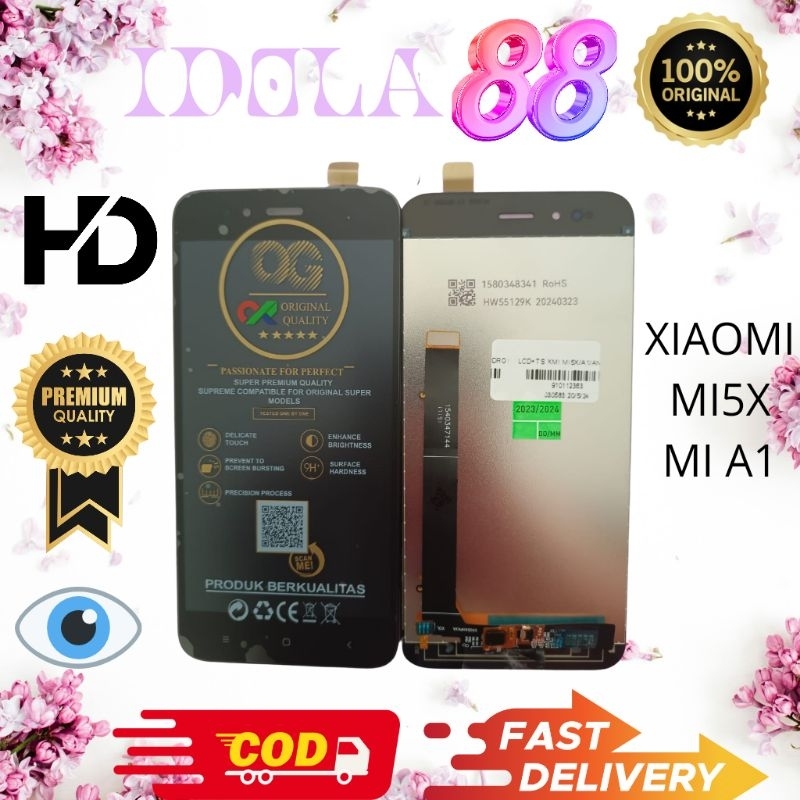 LCD FULLSET XIAOMI MI5X / MIA1 / MI 5X / MI A1 ORIGINAL TOUCHSCREEN LCD