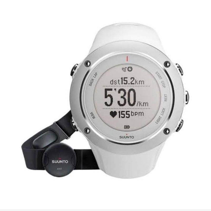 Suunto Ambit2 S White HR SS020552000 - Jam Tangan Pria - Original - Garansi Resmi