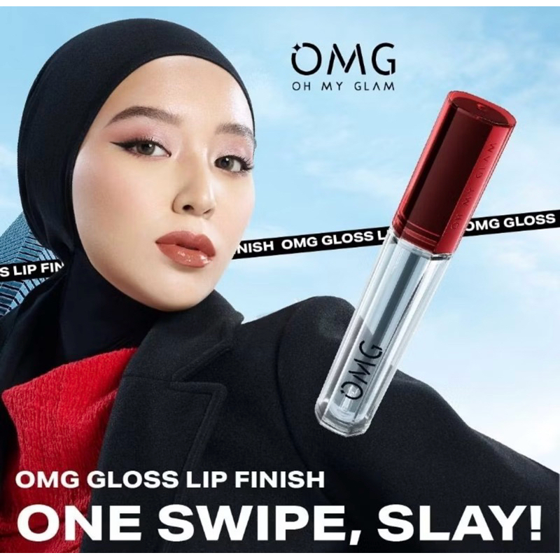 OMG OH MY GLAM VINYL LIP GLOSS - OMG LIPGLOSS/LIPTINT/LIPSTICK/LIPCREAM