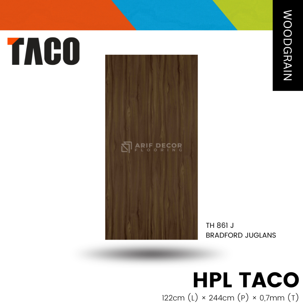 HPL TACO TH 861 J BRADFORD JUGLANS