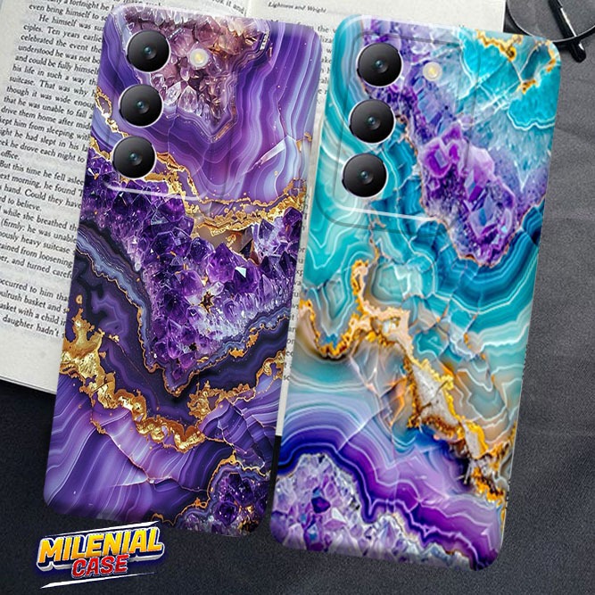 (MJA03) Softcase Vivo Y100 5G/Y100 4G Clear case Motif Abstrak Pro Camera Camera belakang