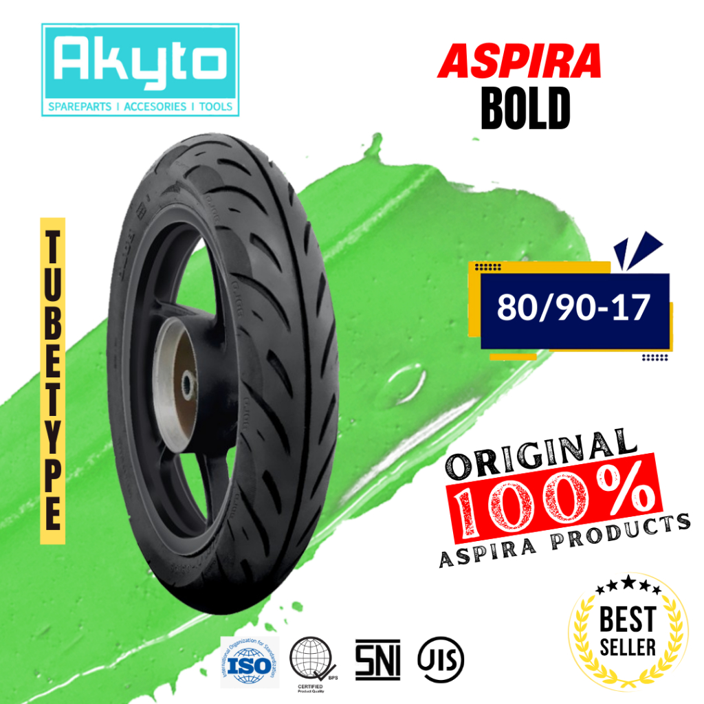 BAN ASPIRA BOLD / BAN TUBETYPE / BAN MOTOR RING 17 / BAN R17 / BAN LUAR / BAN MOTOR BEBEK / BAN MOTO