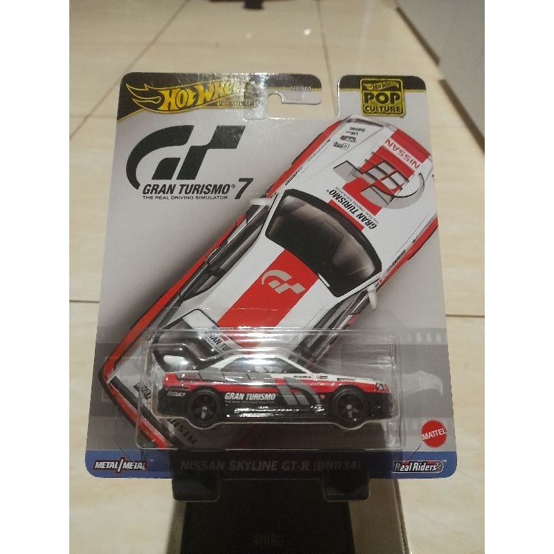 hotwheels nissan r34 gran turismo japan card