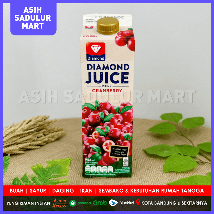 

Diamond Juice Sari Buah Cranberry 946ml Promo