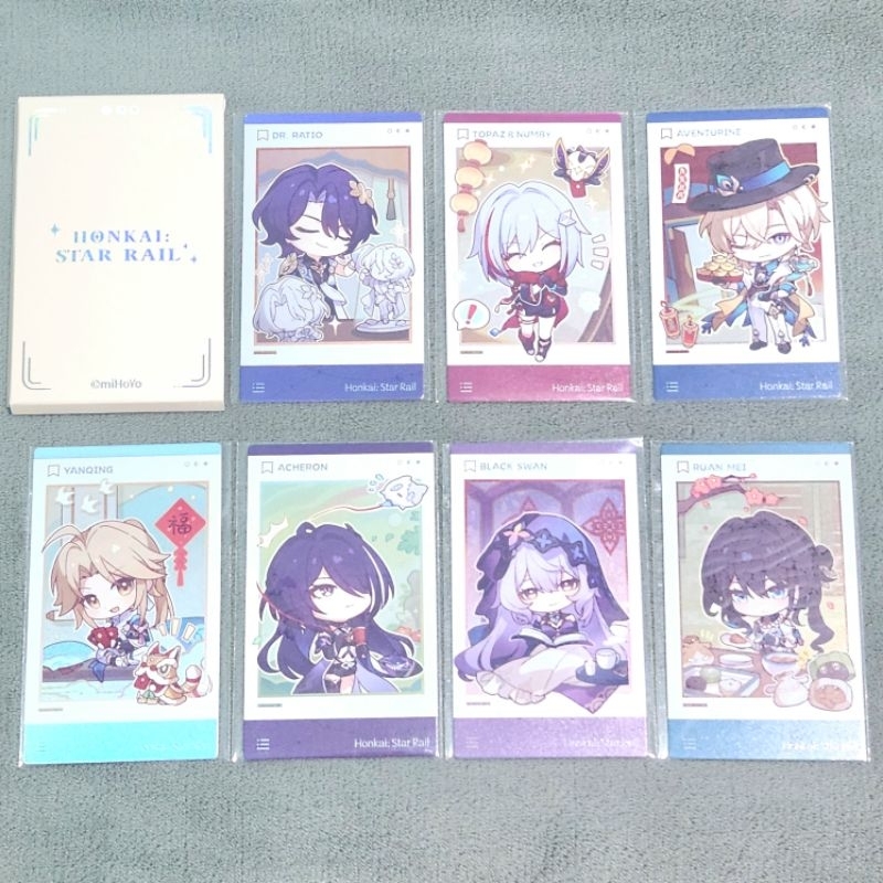 Honkai Star Rail - Official Merchandise HSR Lunar New Year Series [Happy New Year Card] Mihoyo Origi