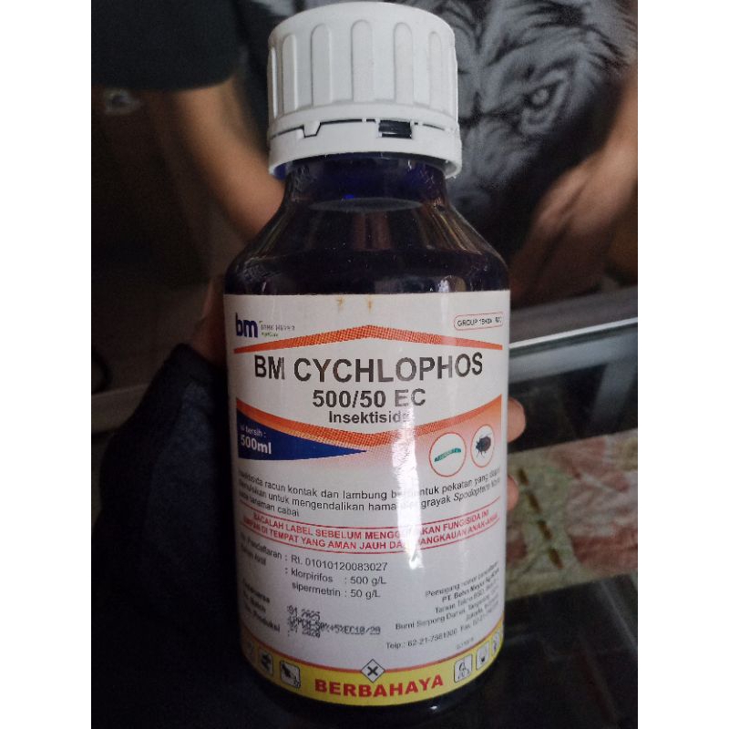 obat insektisida BM CYCLHOPHOS 500ml