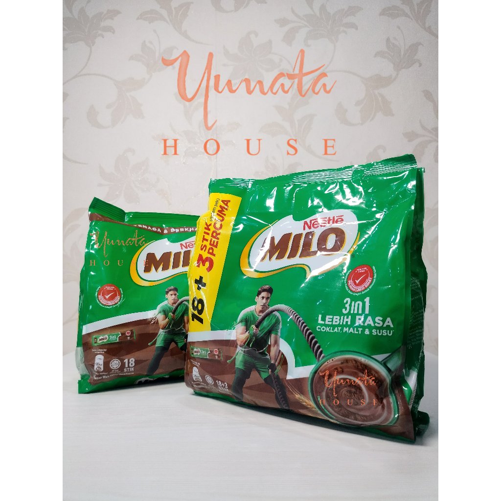 

Milo Sachet Malaysia Activ-Go 3in1 [33g x 18s] & [33g x 18+3 / 21s]