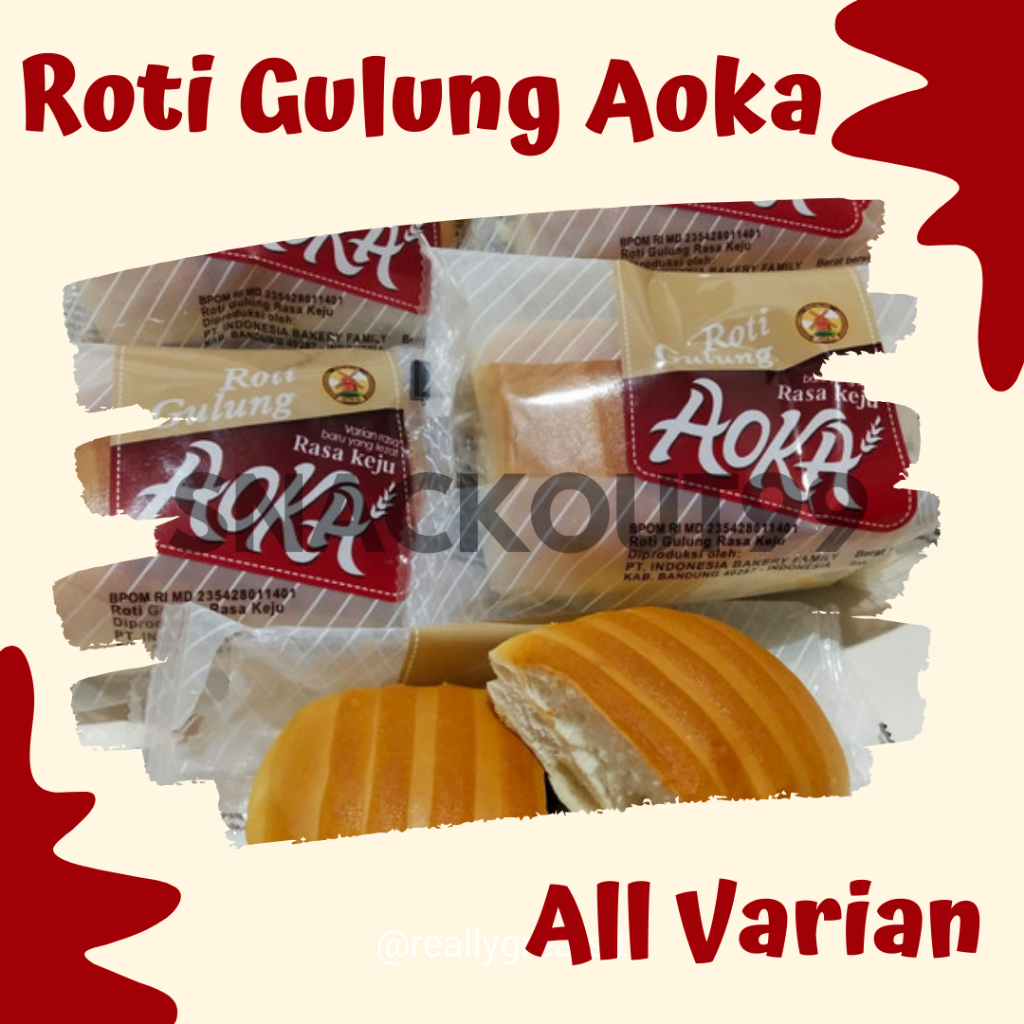 

Aoka Roti Gulung All Varian 45 gram