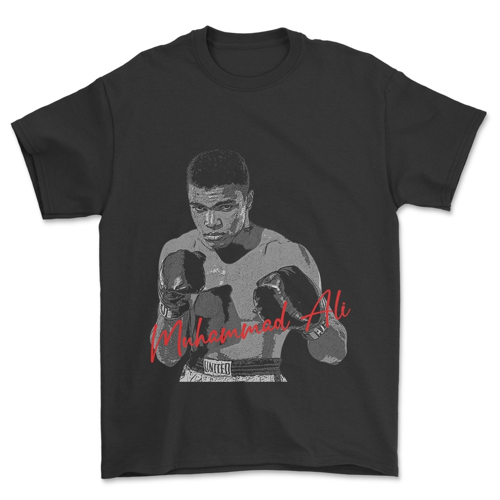 Kupakai Kaos MUHAMMAD ALI Boxing Tinju