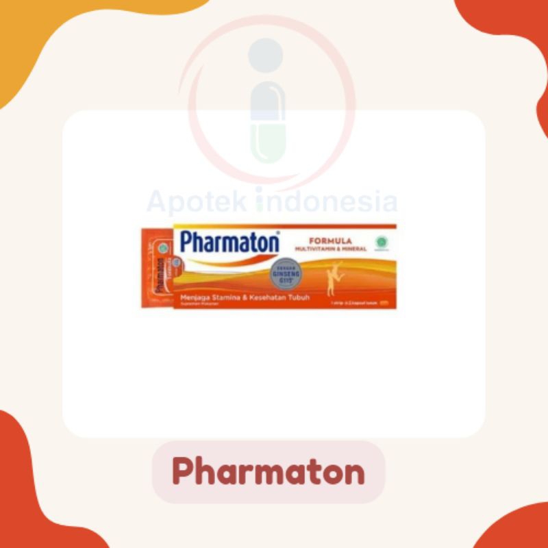 PHARMATON FORMULA