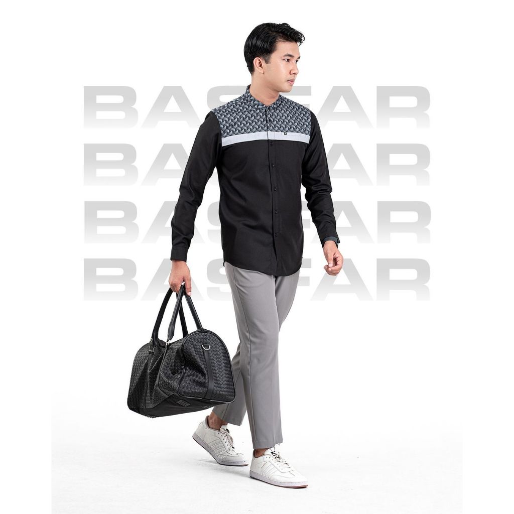 Kemko Modern Fadkhera Baju Koko Pria Dewasa Motif Batik Terbaru