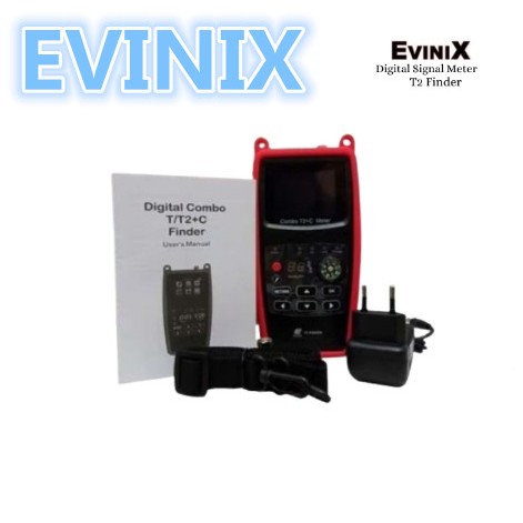 Digital Signal Meter EVINIX T2-FINDER DVBT2 DVBC TV Digital
