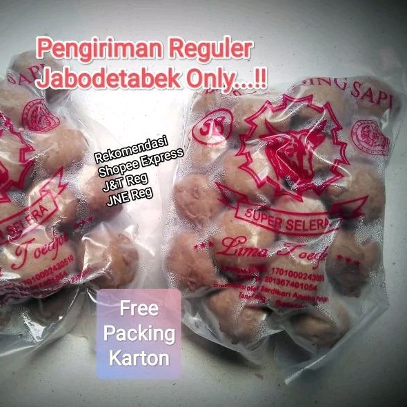 

Baso SB Super Selera Lima Toejoeh isi 25 Butir