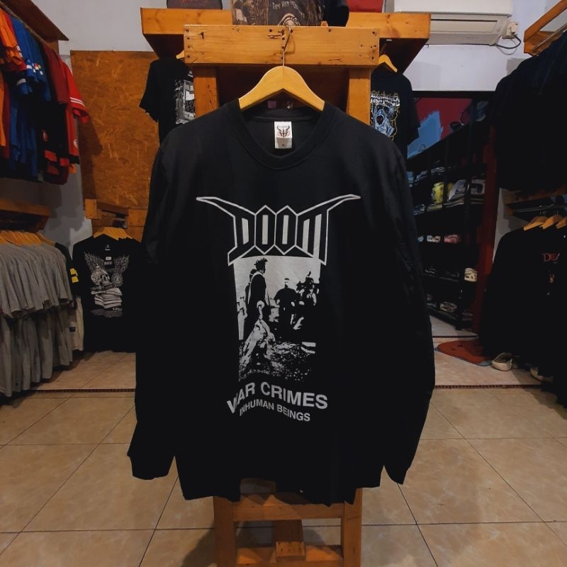 KAOS LENGAN PANJANG UNDERGROUND ORIGINAL PRAPATAN REBEL DISTRO - KAOS PRIA PANJANG METAL BAND LUAR P