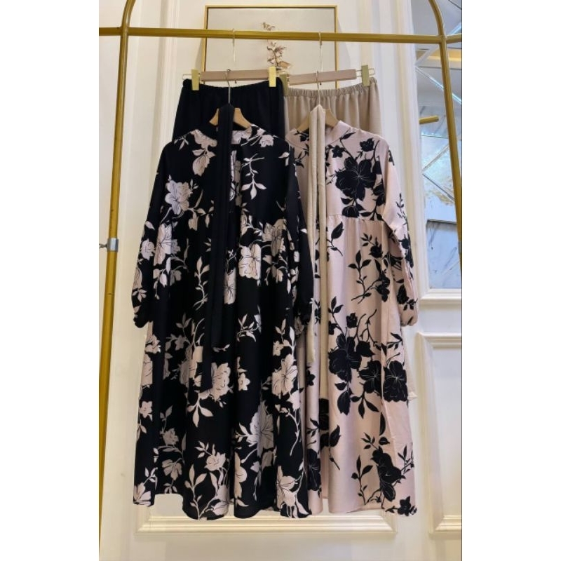 DAVINA SETELAN TUNIK RAYON DIAMOND PREMIUM / ONESET SETELAN TUNIK RAYON PREMIUM