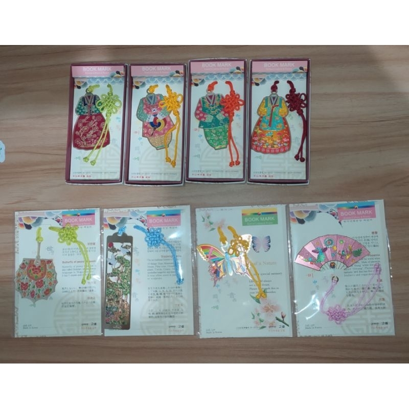 

Bookmark Korea, pembatas buku korea,souvenir Korea unik dan lucu