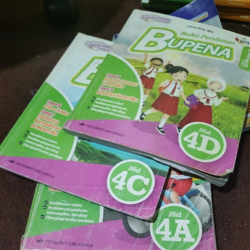 bupena bekas kelas 4 sd