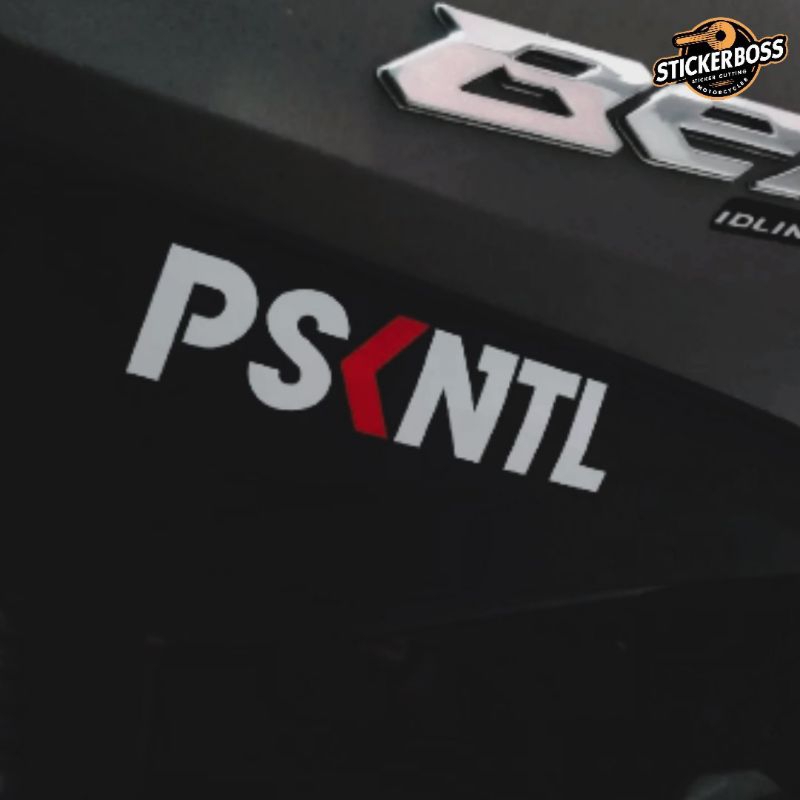 Sticker Motor PSKNTL Waterproof Keren - Sticker Cutting Untuk Motor Keren