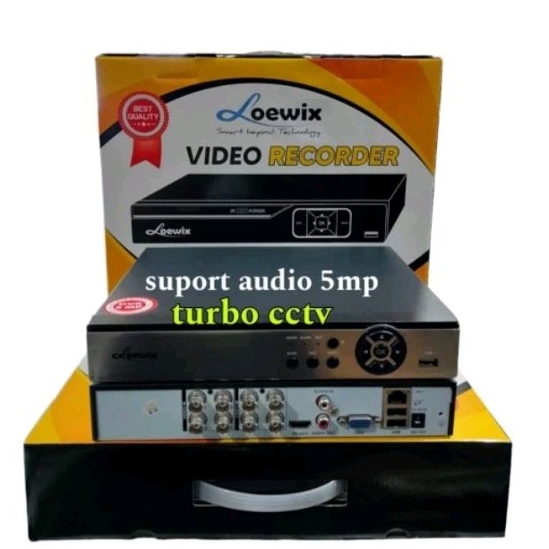 LOEWIX 5 MP DVR 8 CHANNEL LX-9508 8CH XMEYE FULL CHANNEL 5MP 6:1
