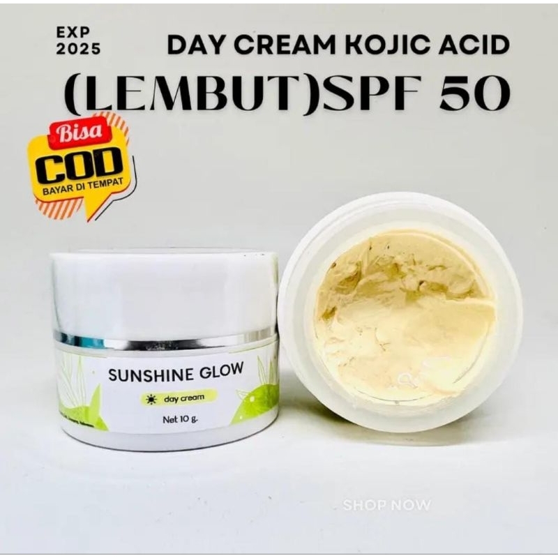 BPOM✔️ Sunshine Glow Day Cream Kojic Ajid SPF 50