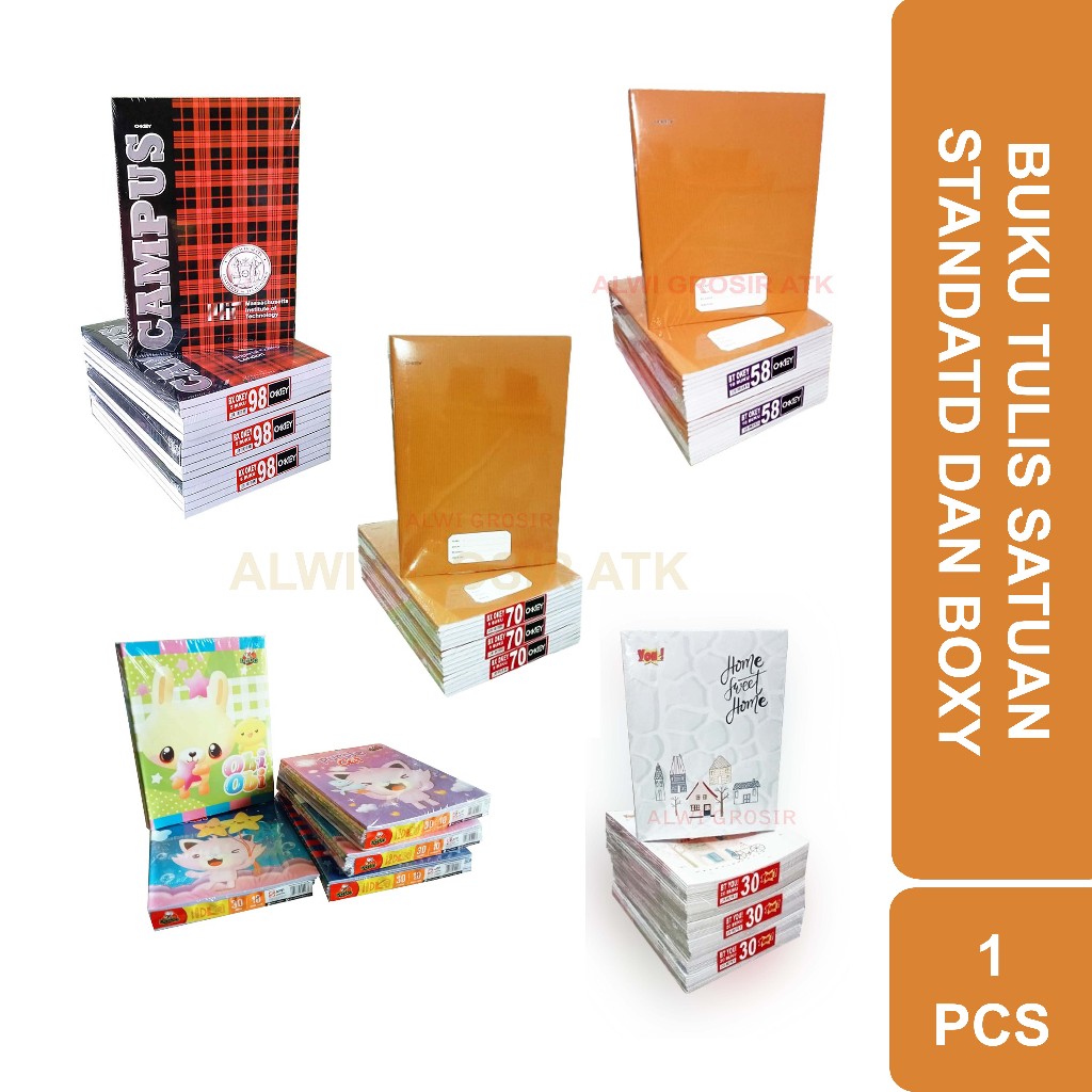 

BUKU TULIS SATUAN CRAFT/CAMPUS/DODO/YOU | 1 PCS