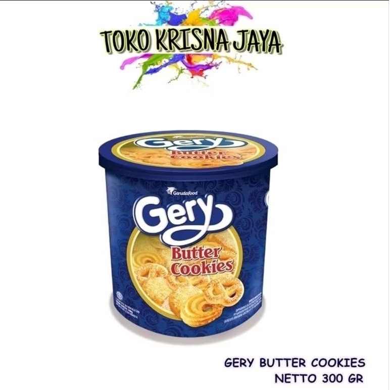 

GERY BUTTER COOKIES KALENG NETTO 320 GR