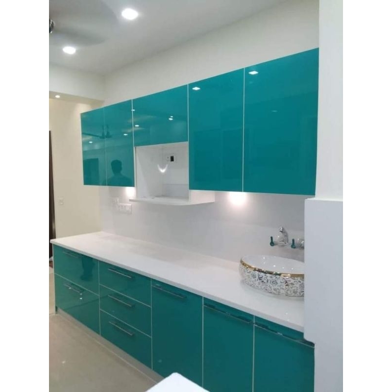 KITCHEN SET CUSTOM/ FURNITURE HPL/ KITCHEN SET HPL/KITCHEN SET MURAH