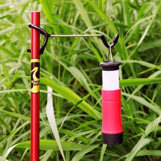 Free Garansi  Gantungan Lampu Tiang Flysheet Jemuran Outdoor Camping Kemah Gunung