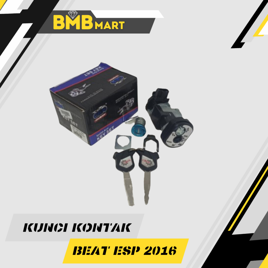 KUNCI KONTAK SET KOMPLIT BEAT ESP 2016-2019 BEAT STREET 2016-2019 CRUN