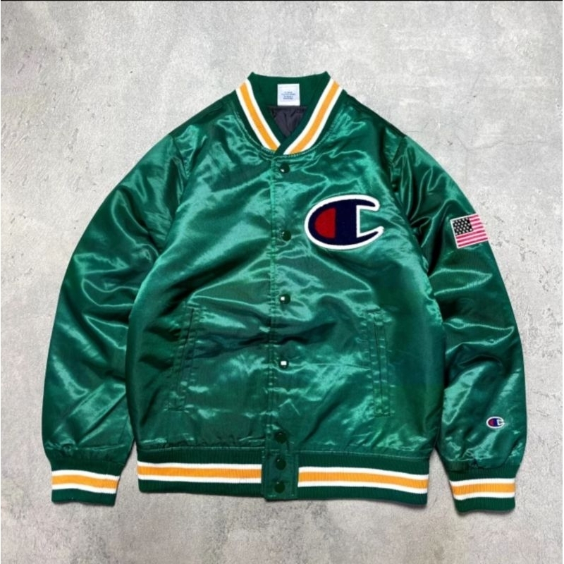 jaket varsity champions size s second
