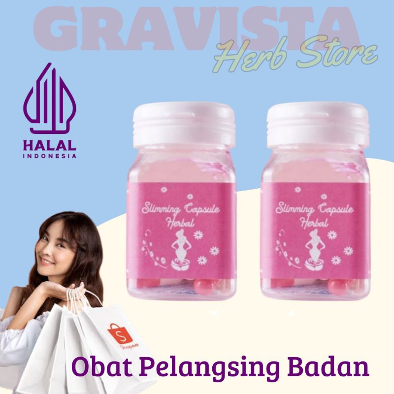 Slimming Capsul Herbal Obat Pelangsing Badan Herbal Slimming Capsul Asli