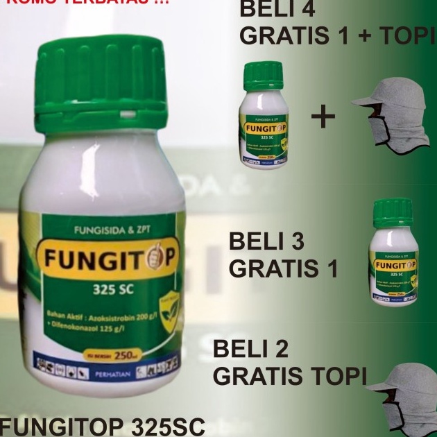 Kekinian FUNGITOP 325sc 25ml fungisida BELI 5 GRATIS 1