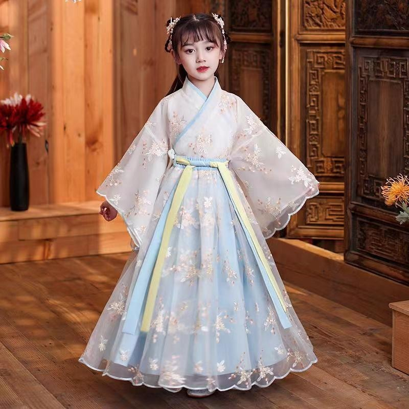 Baju Kostum Anak Perempuan Han China, Baju Hanfu Anak Perempuan