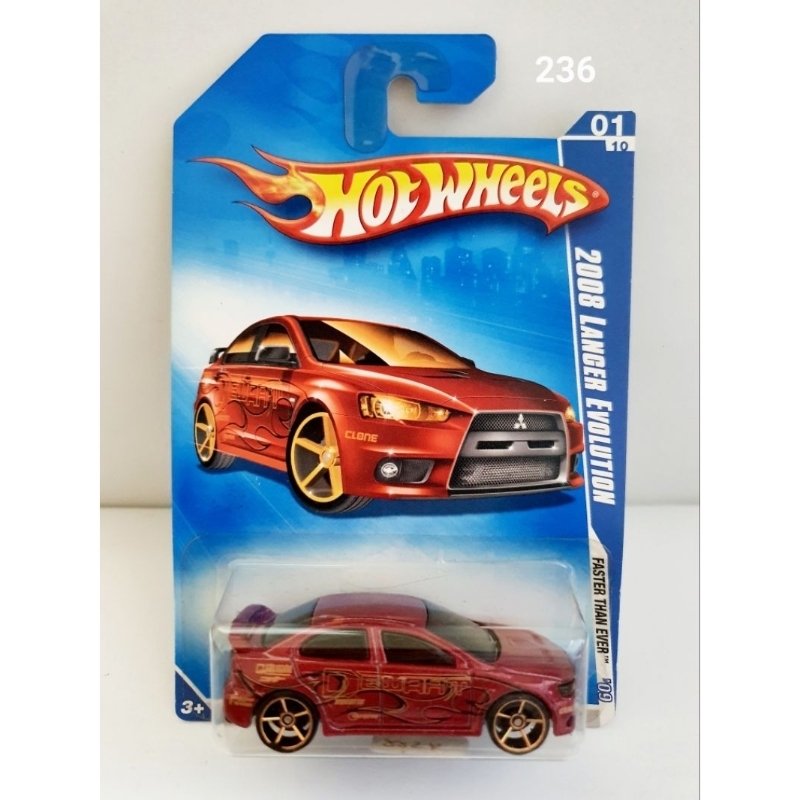 Hotwheels 2008 LANCER EVOLUTION Faster Than Ever 236