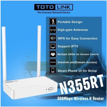 Router Wifi TOTOLINK N355RT