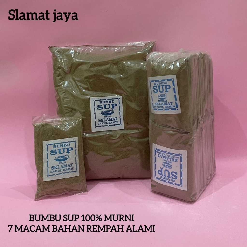 

SLAMAT - Bumbu Sup Murni 7 macam Rempah Alami