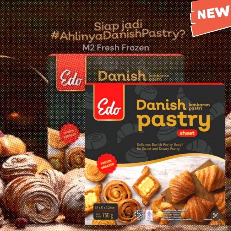 

edo danish pastry 750g