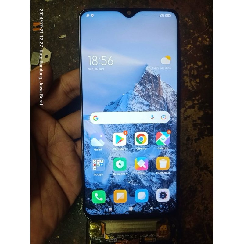 LCD REDMI NOTE 8 PRO 100% ORIGINAL CABUTAN