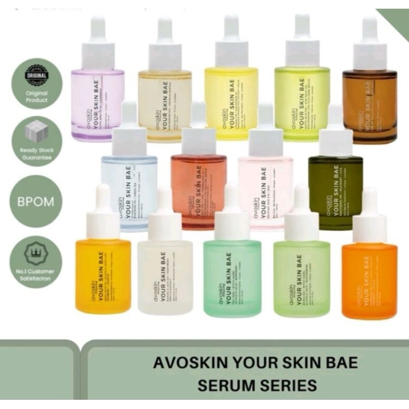 AVOSKIN Your Skin Bae Serum Series | Panthenol 5% +Mugwort +Cica Barrier Hero Serum 30ML - Avoskin S